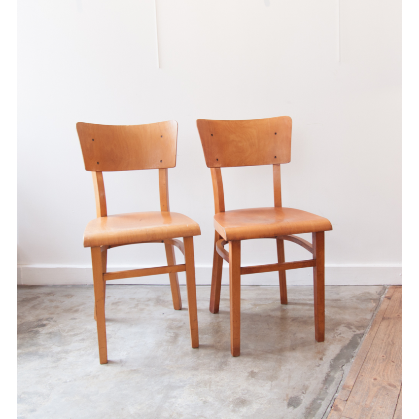 Paire de chaises Thonet