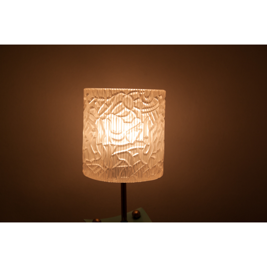 Lampe de table tripode et vintage