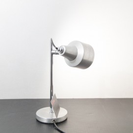 Lampe de bureau vintage en inox