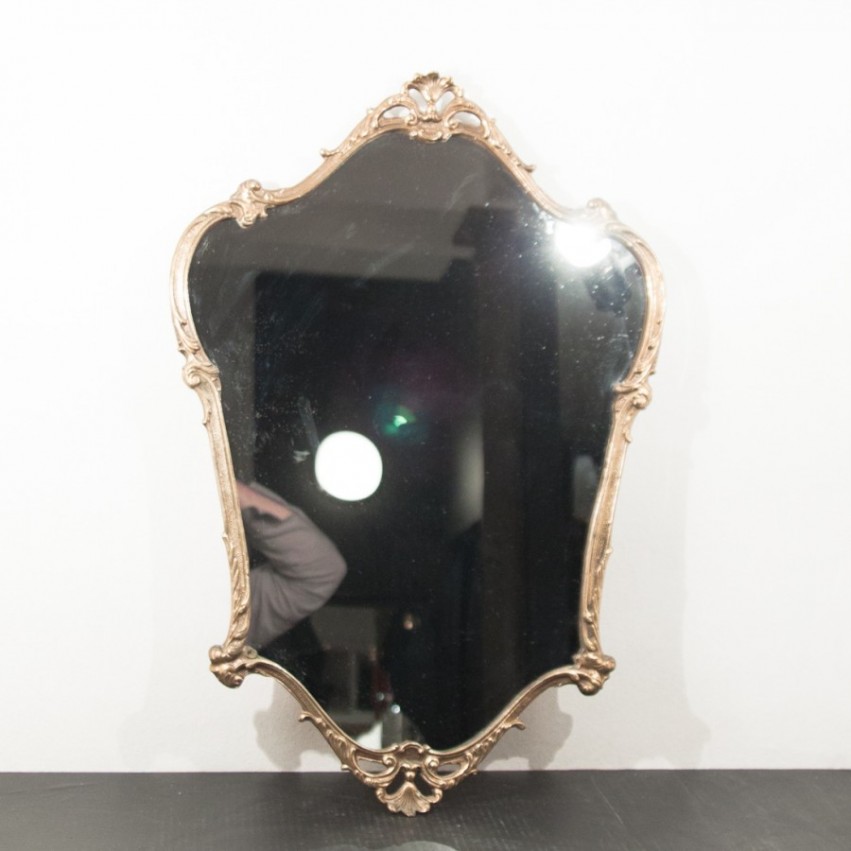 Miroir ancien en bronze