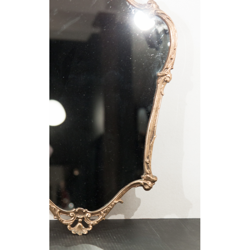 Miroir ancien en bronze