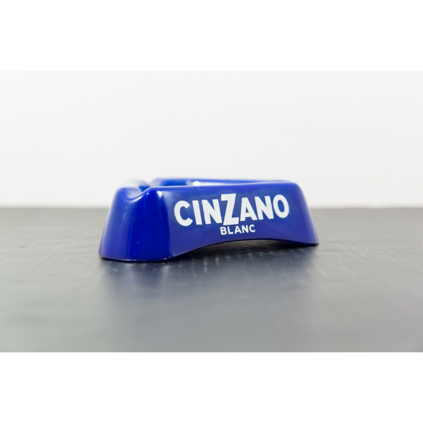 Cendrier Cinzano Blanc - Vintage Cendrier Cinzano Blanc - Vintage