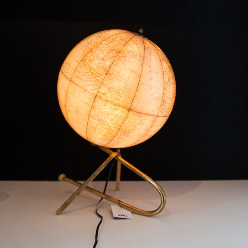 Globe Terrestre Lumineux 1948