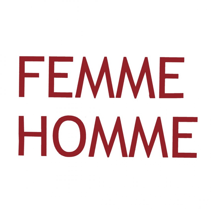Lettres d'enseigne en métal Homme, Femme Lettres d'enseigne en métal Homme, Femme