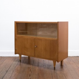 Petite commode vitrine des années 1950