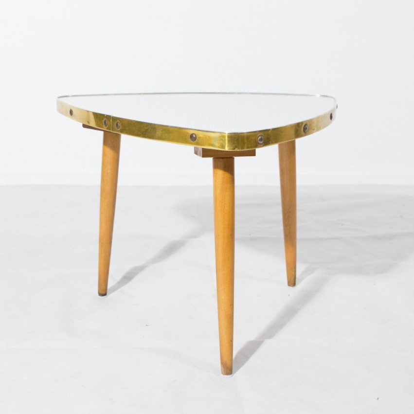 Mini table Formica tripode