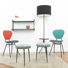 Ensemble mobilier en tube Lévitan des années 1950