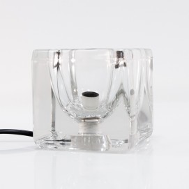 Cube en verre lumineux Peill & Putzler