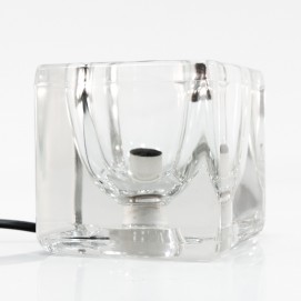 Cube en verre lumineux Peill & Putzler