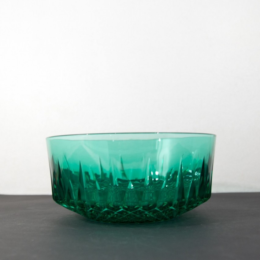 Saladier en verre vert de chez Arcoroc Saladier en verre vert de chez Arcoroc