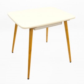 Bureau d'enfant en bois et Formica - Herlag