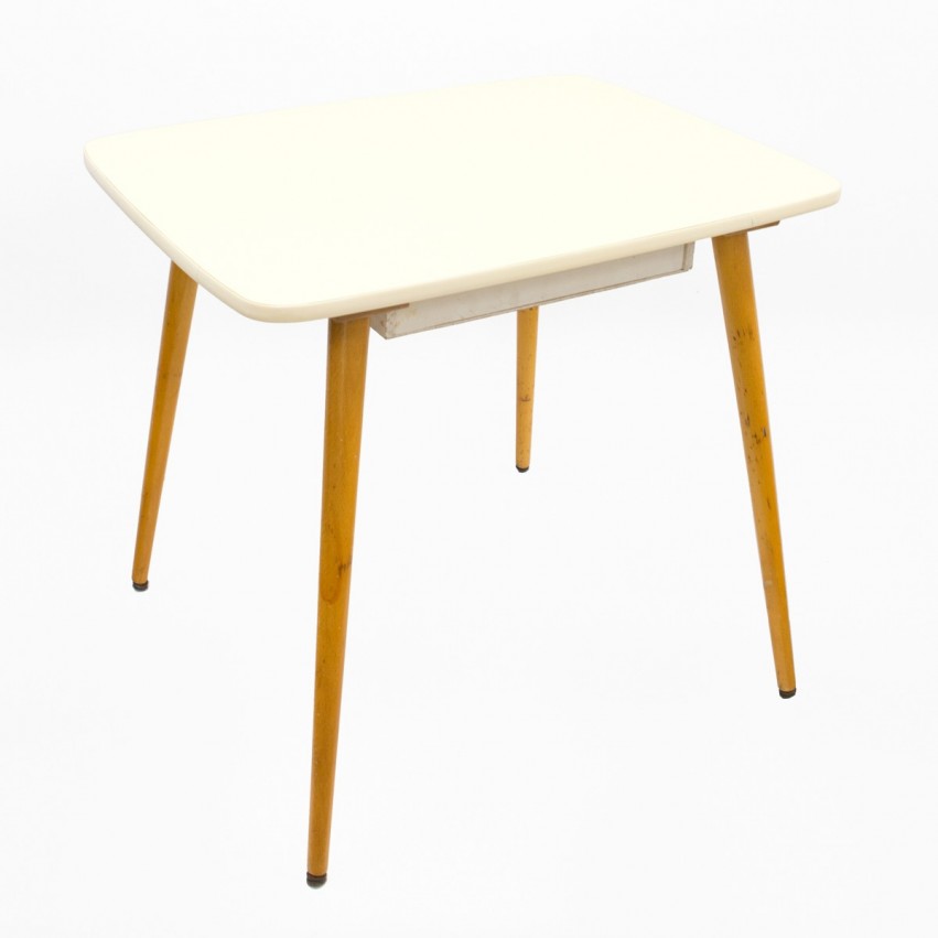 Bureau d'enfant en bois et Formica - Herlag