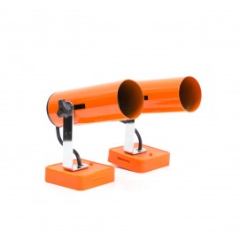 Appliques cylindriques Targetti orange