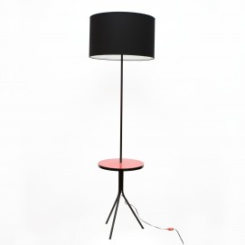 Guéridon lumineux tripode en Formica