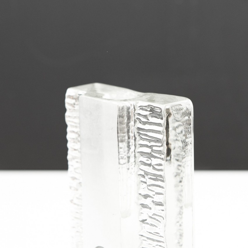 Soliflore rectangulaire Walther Glass