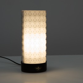 Lampe cylindrique des années 1960 éditée par Mazda