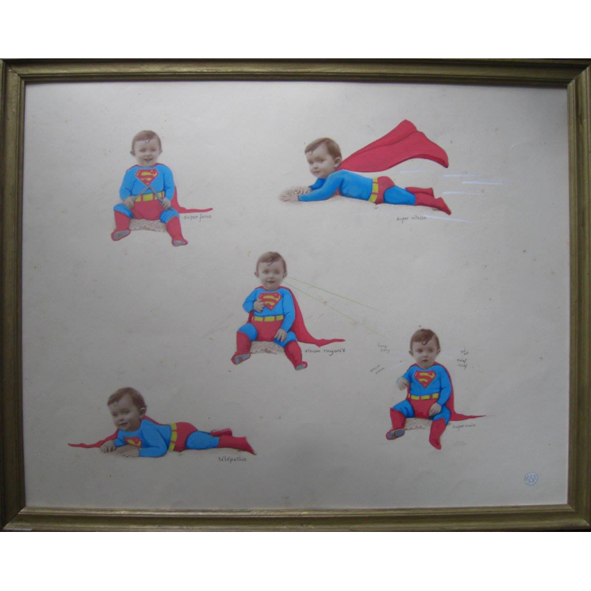 Les superpouvoirs de bébé Superman