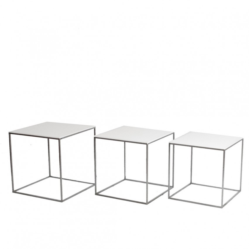 Tables gigognes PK 71 - Poul Kjaerholm pour E. Kold Christensen