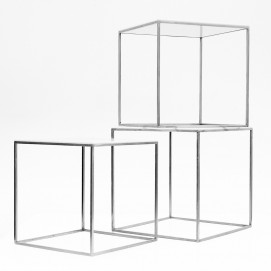 Tables gigognes PK 71 - Poul Kjaerholm pour E. Kold Christensen