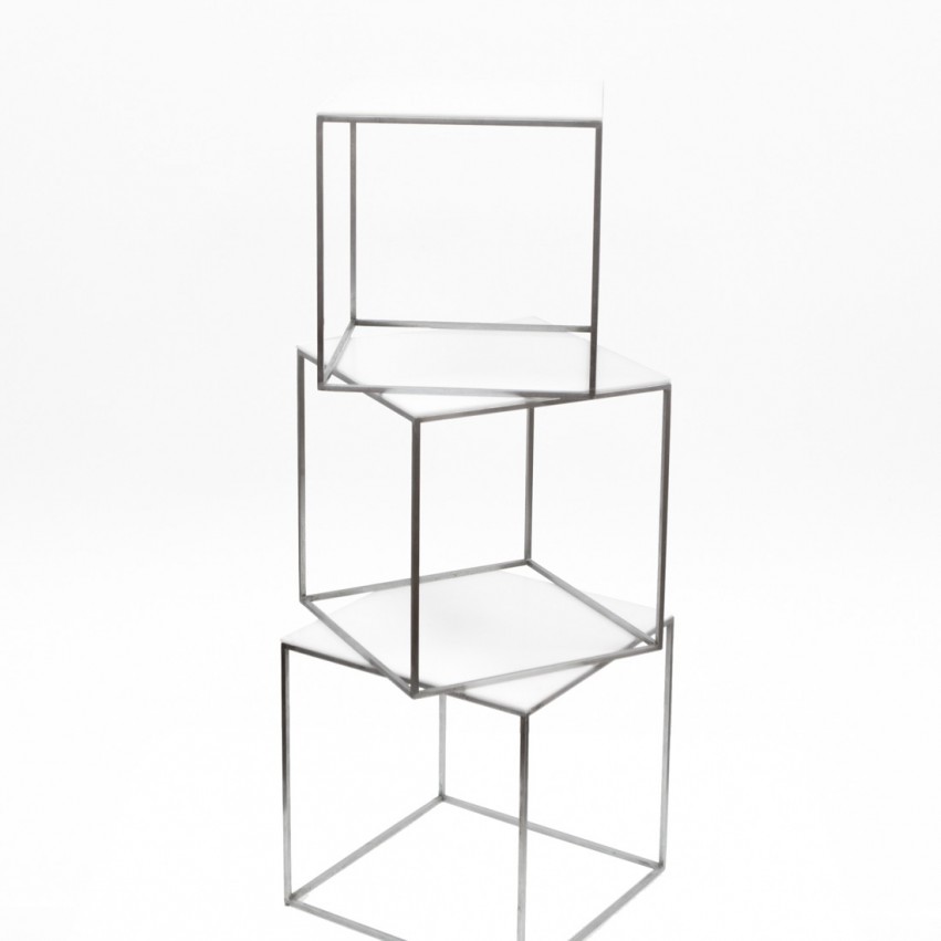 Tables gigognes PK 71 - Poul Kjaerholm pour E. Kold Christensen