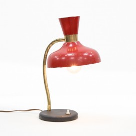 Lampe de bureau diabolo des années 1950