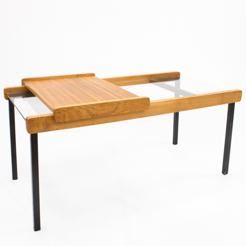 Table basse Michel Mortier (ARP) pour Minvielle - 1955