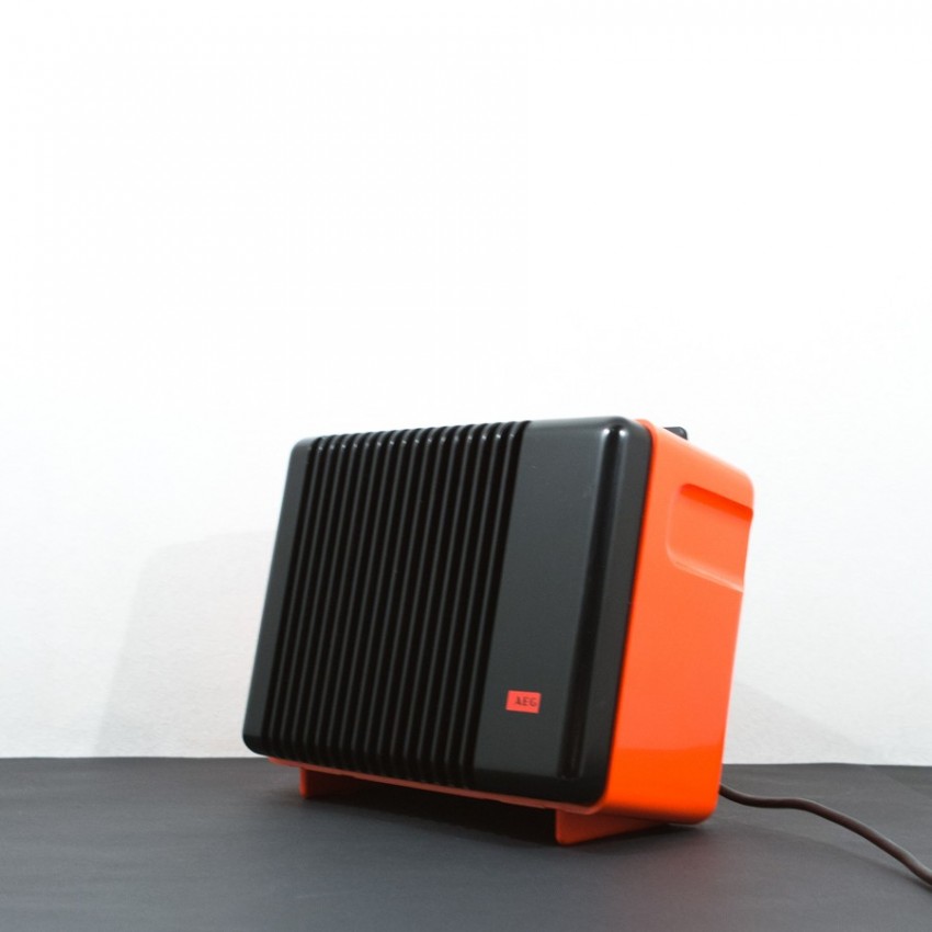 Radiateur vintage orange - AEG-Telefunken - Années 1970 Radiateur vintage orange - AEG-Telefunken - Années 1970