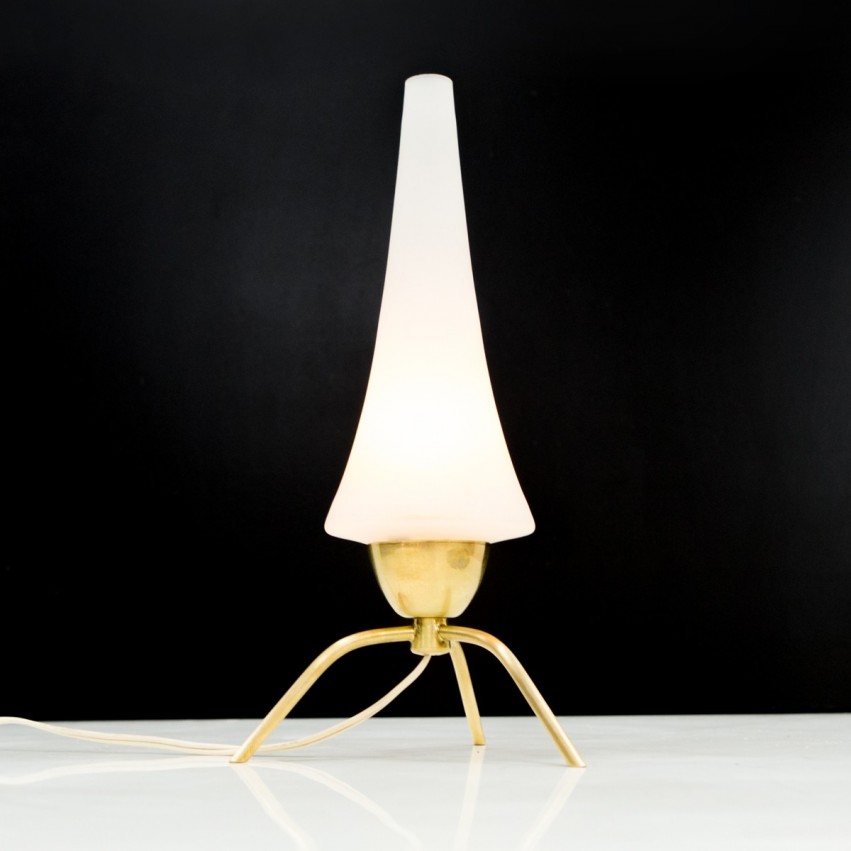 Lampe d'appoint tripode des années 1950