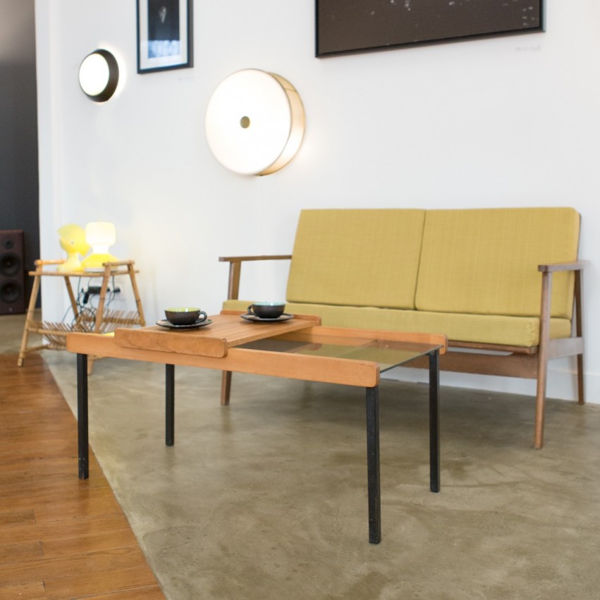 Minvielle TG-5 - Table basse de Michel Mortier, Pierre Guariche et Joseph-André Motte