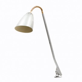 Lampe d'atelier flexible à étau des années 1960