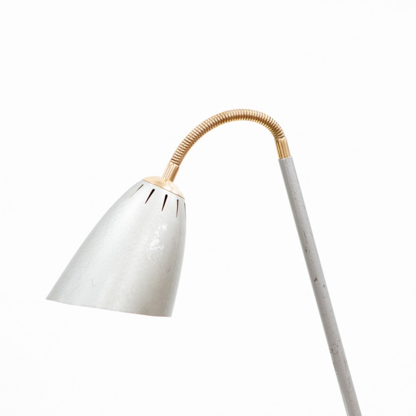 Lampe d'atelier flexible à étau années 50 - Monsieur le Chineur