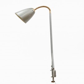 Lampe d'atelier flexible à étau des années 1960