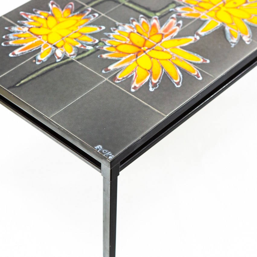 Table basse céramique des années 1960