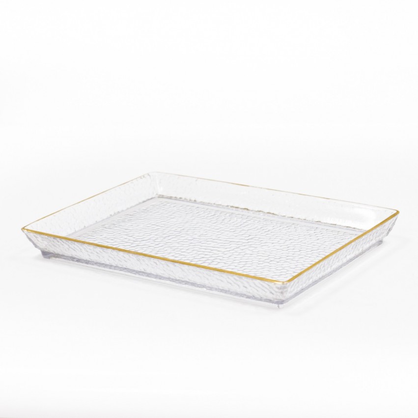 Plateau en cristal de Baccarat