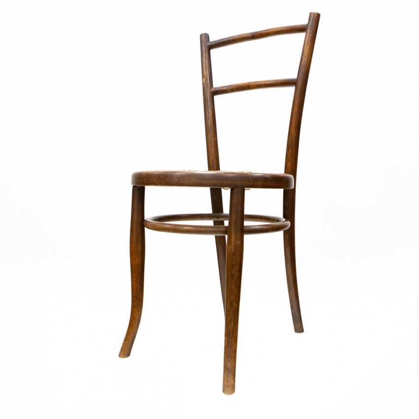 Chaise en bois courbé Ungvarer Mobelfabrik