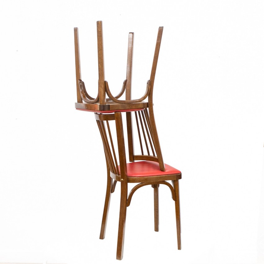 Chaises des années 1950 Baumann 153 G1