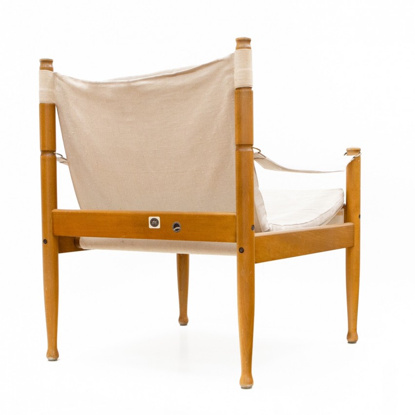 Fauteuil Safari d'Eric Worts édité par Niels Eilersen en 1960