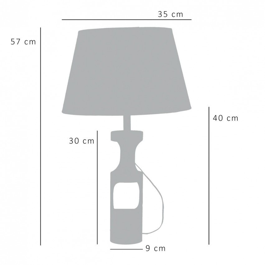 Lampe cylindrique en aluminium brossé des années 1970