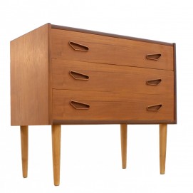 Commode scandinave en teck des années 1960