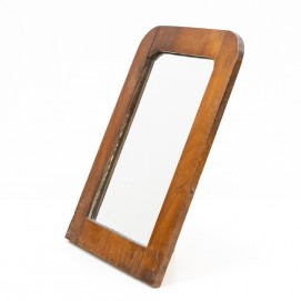 Miroir à poser des années 1950 - Cadre bois