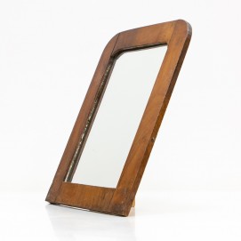 Miroir à poser des années 1950 - Cadre bois