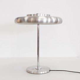 Lampe de bureau des années 1970 en inox