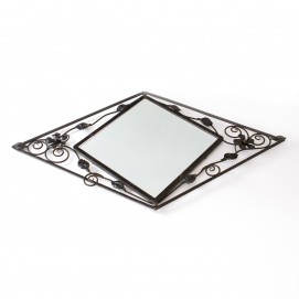 Miroir en fer forgé - Art nouveau