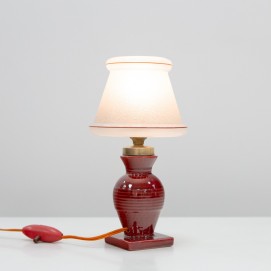 Lampe en céramique de Jean-Marie Radureau (Vallauris)