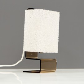 Lampe d'appoint en plexiglas des années 1970