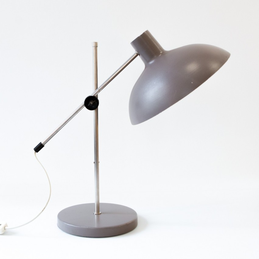 Grande lampe de bureau articulée des années 1960