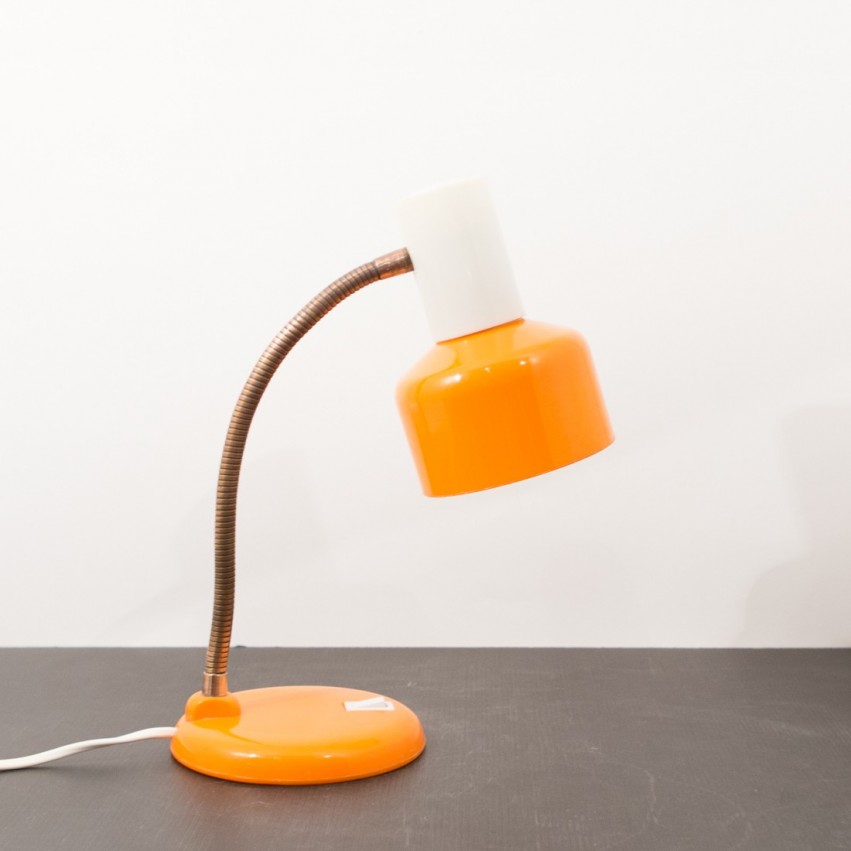 Lampe de bureau Parabel-Electric - Pieter Klick - Orange et translucide !