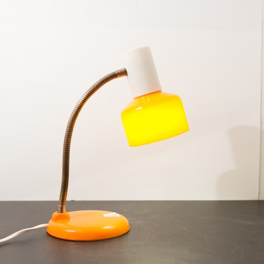 Lampe de bureau Parabel-Electric - Pieter Klick - Orange et translucide !