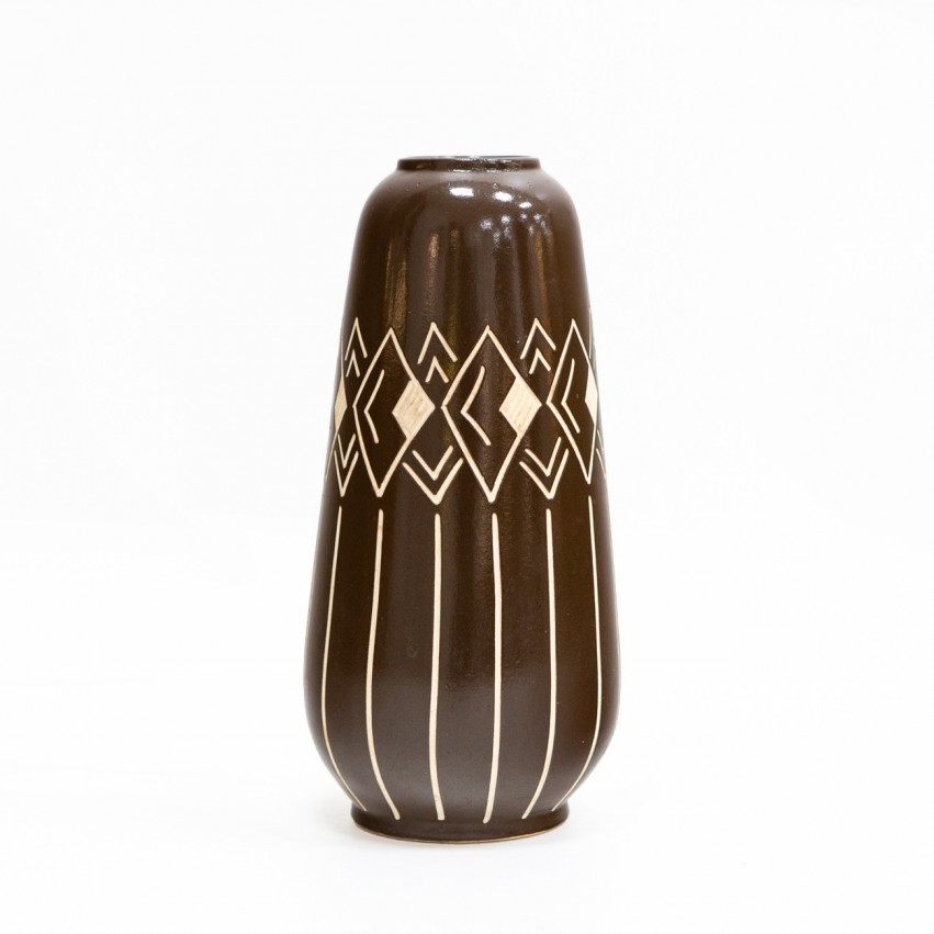 Vase Sgraffito Anton Piesche