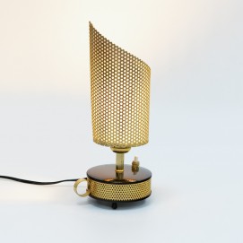 Lampe monopode en tôle perforée Télé-Ambiance